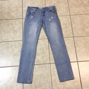 Light Wash Skinny Jeans